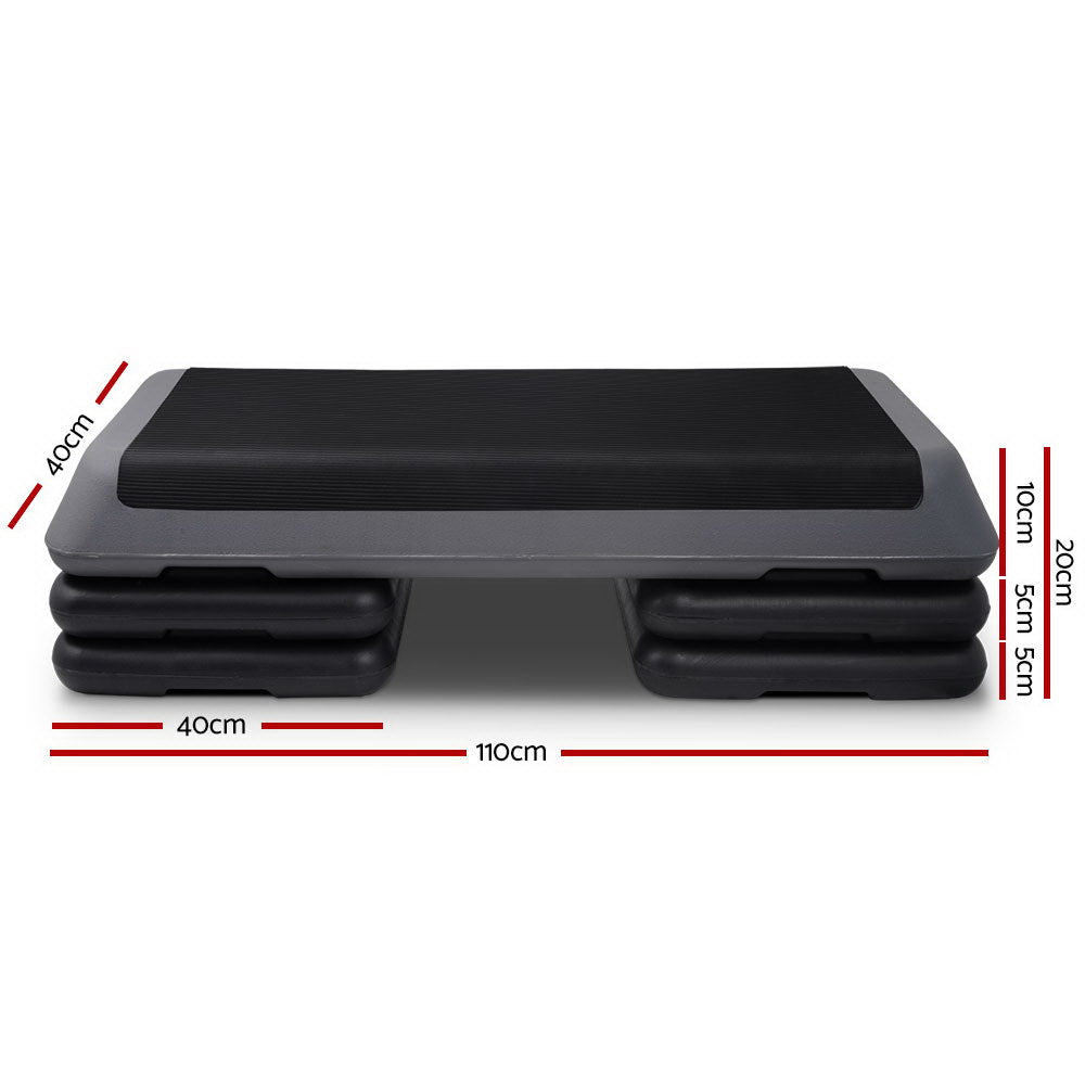 Serano Aerobic Step Platform – Black – 110 cm