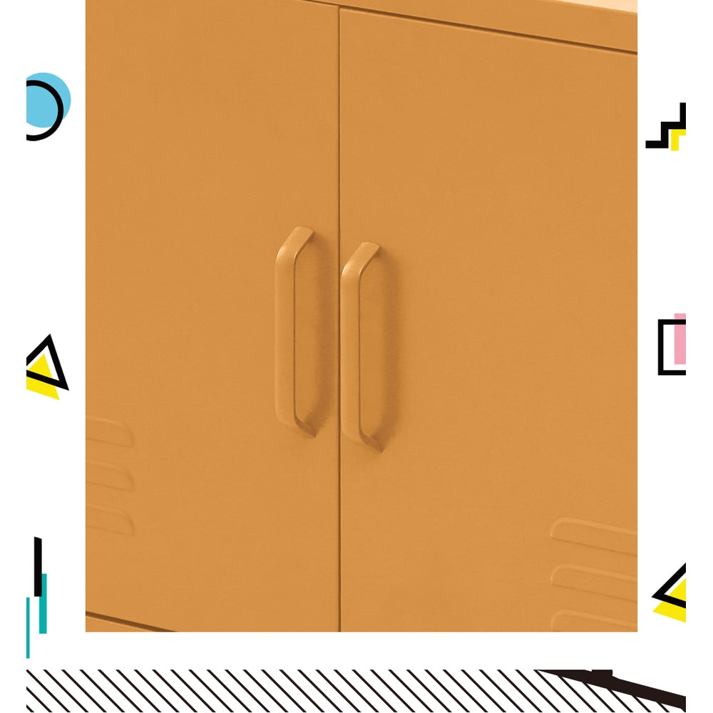 Base Metal Storage Cabinet – Yellow – 100 cm
