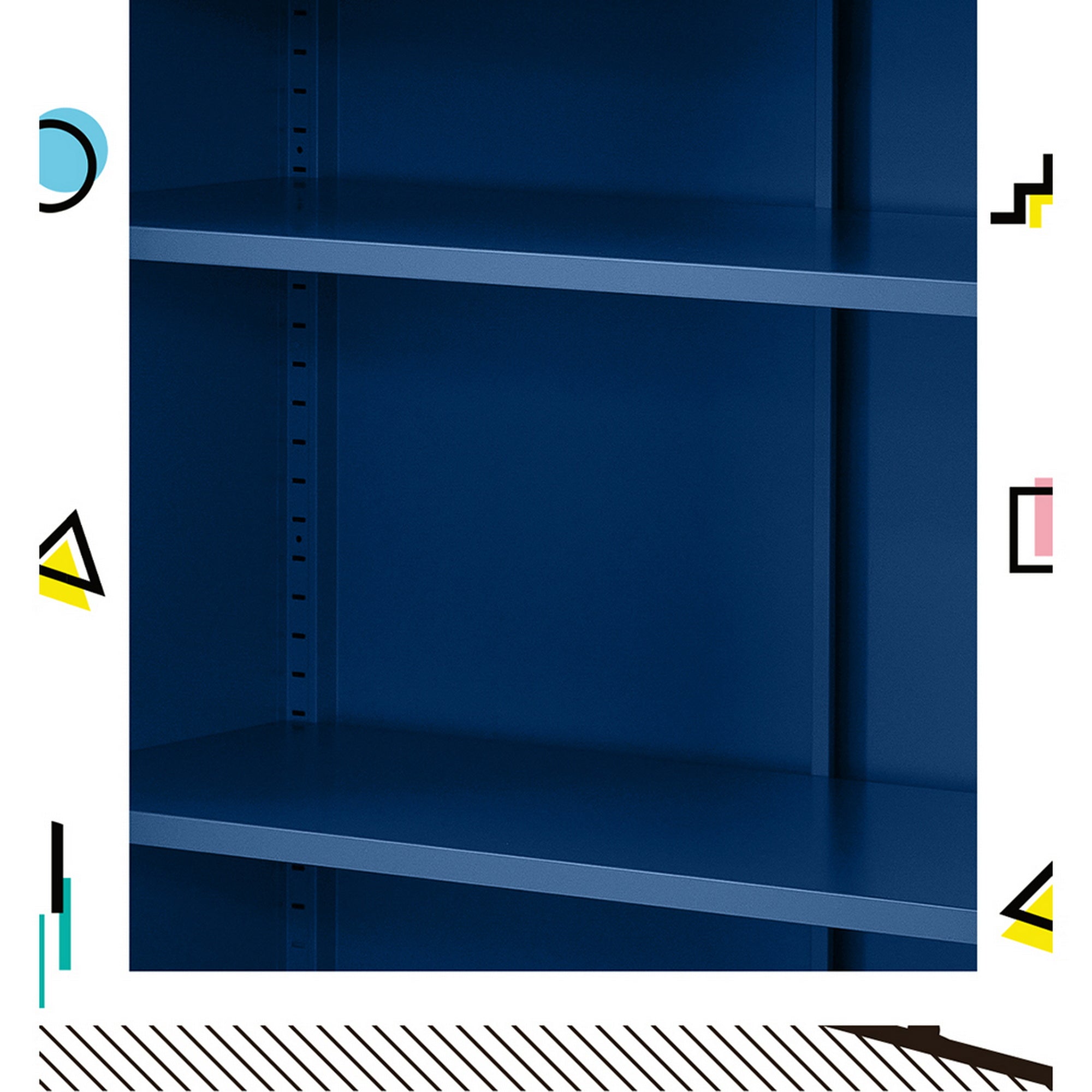Sweetheart Metal Storage Cabinet – Blue – 80 cm