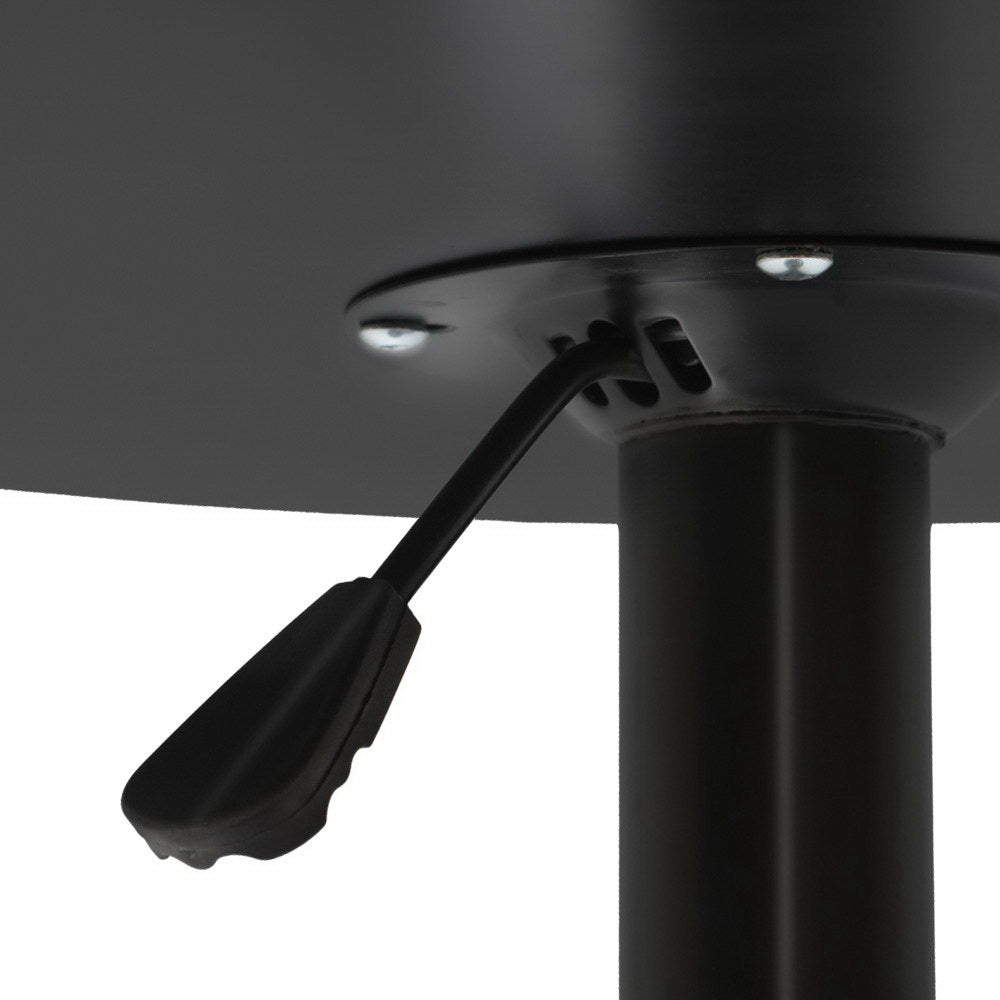 Mira Gas Lift Bar Table – Black – 60 cm