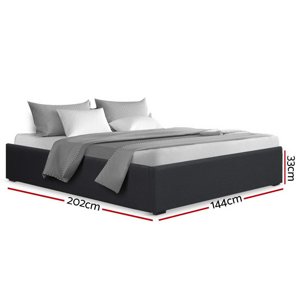 Rowan Arched Bed Head – Brown – Double