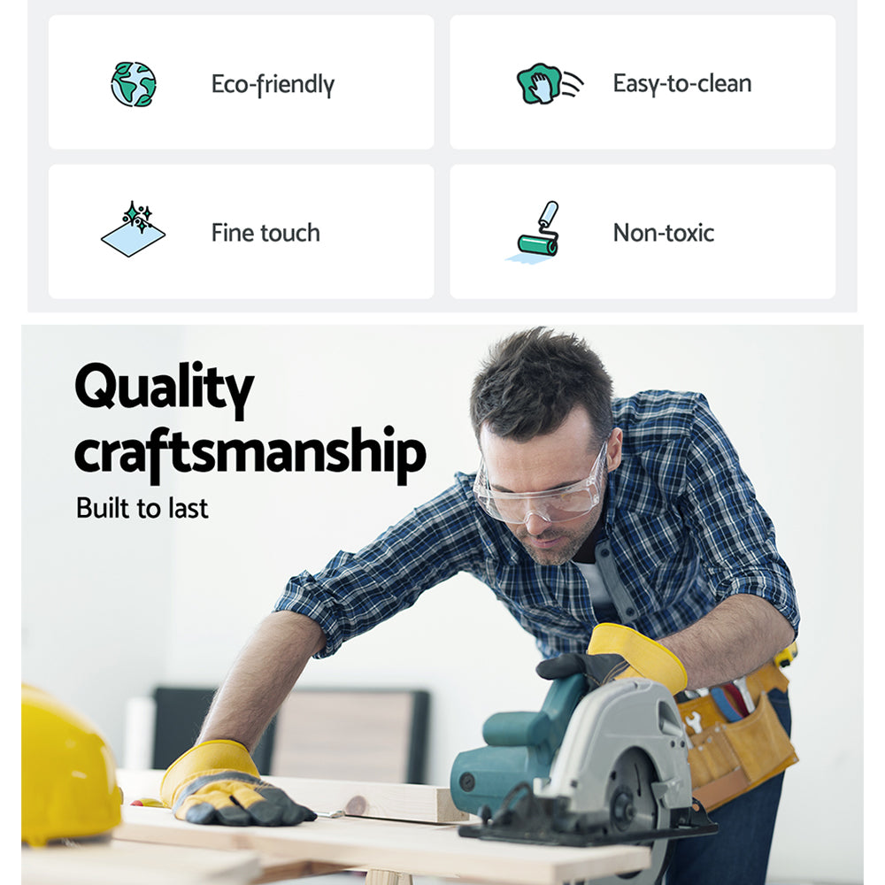 Serano Electric Desk Desktop – White – 140 cm