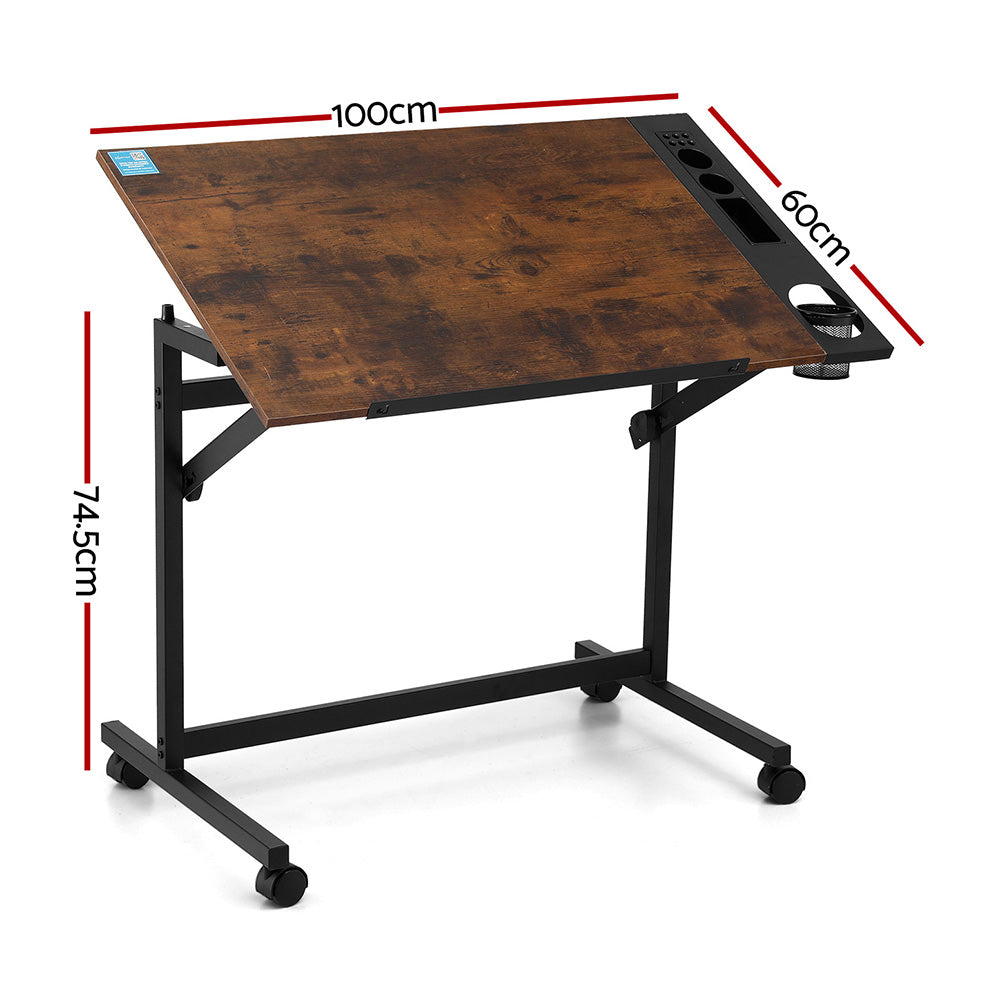 Camden Drafting Table – Brown – Standard