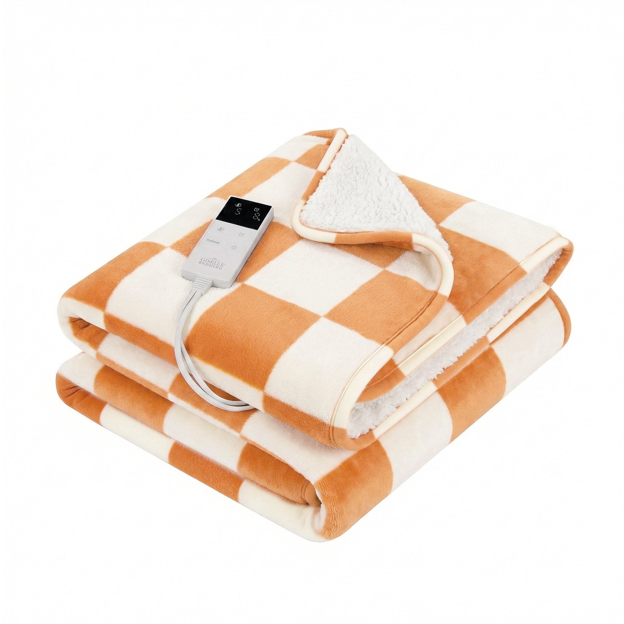 Giselle Electric Throw Blanket – Yellow – Standard