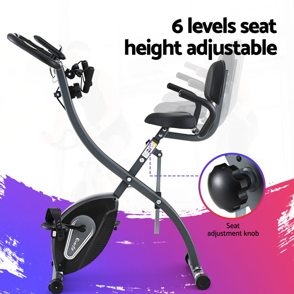 Callan Folding X-Bike – Green – 12 Level Resistance