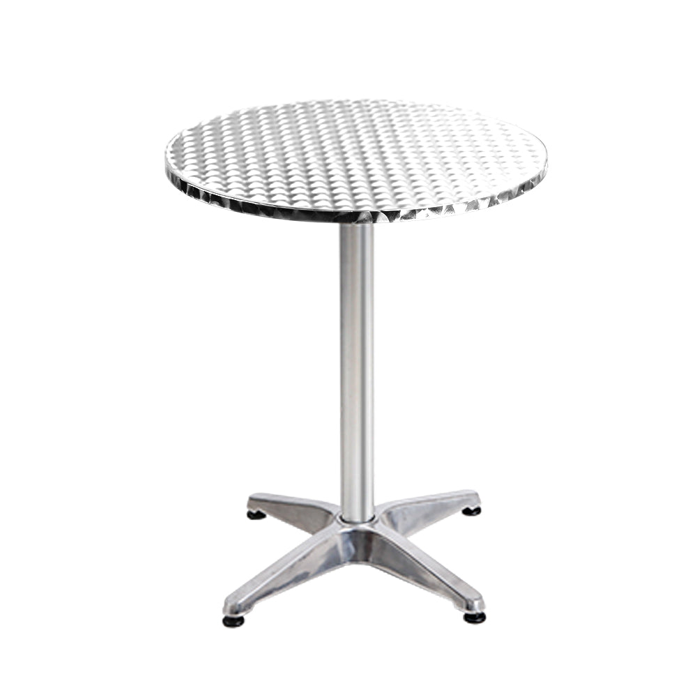 Altara Outdoor Bar Tables – Silver – Set of 4
