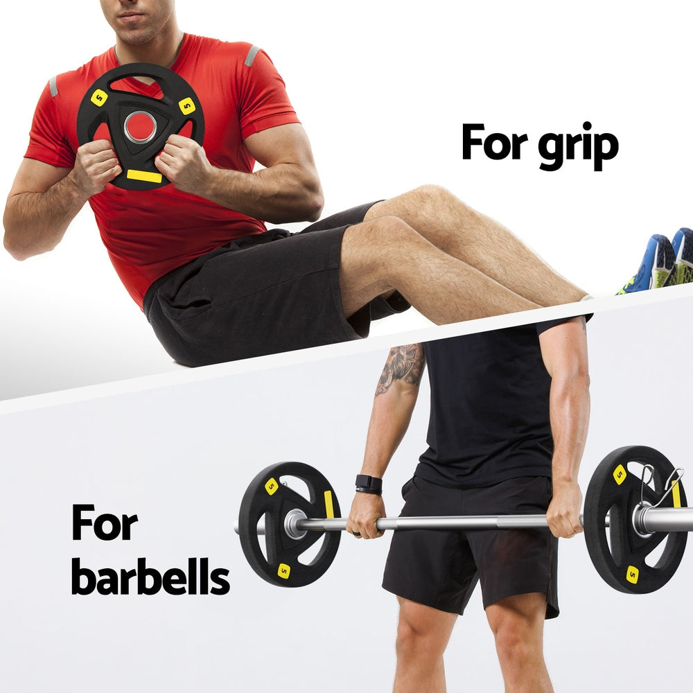 Atlas Olympic Training Barbell Set – Black – 16kg