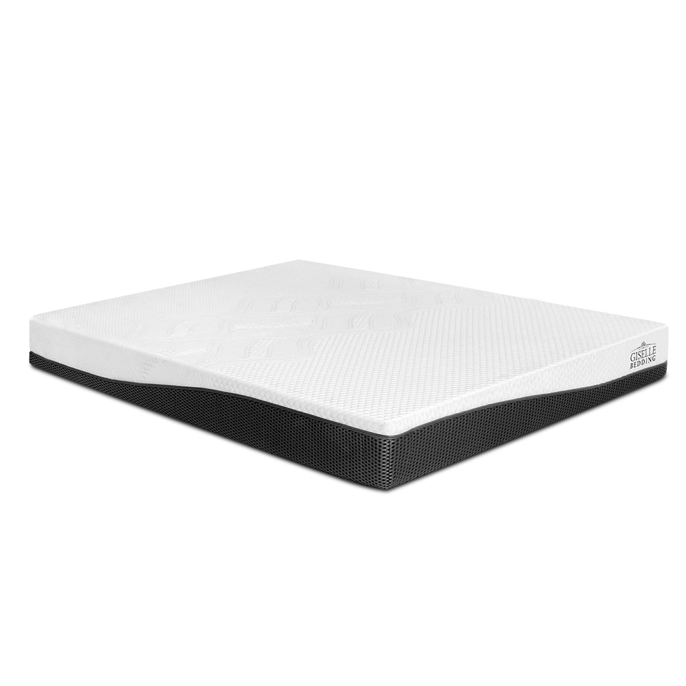 SoftHaven Gel Foam Mattress – White – Queen