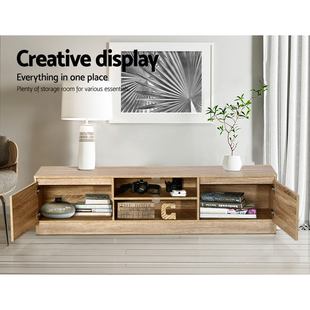 Havana TV Cabinet – Natural Pine – 160 cm