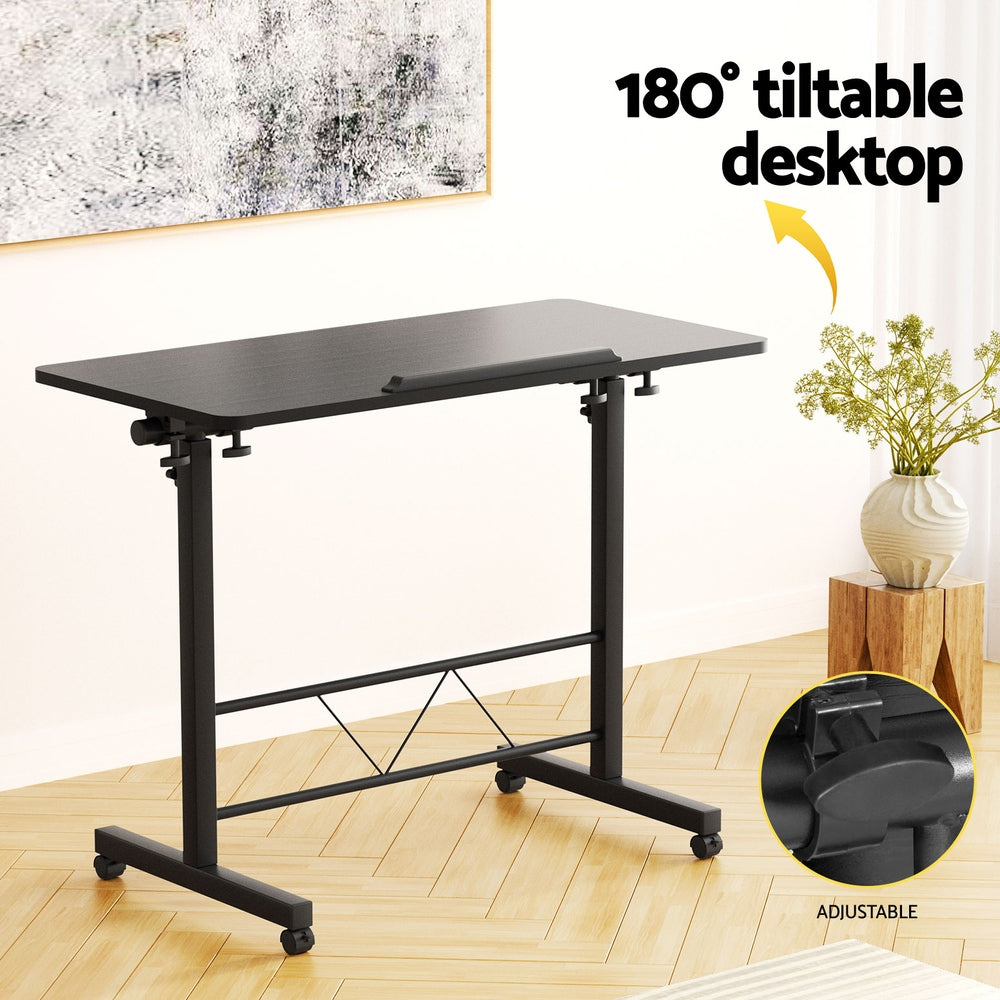 Nexus Mobile Laptop Desk – Black – 80 cm