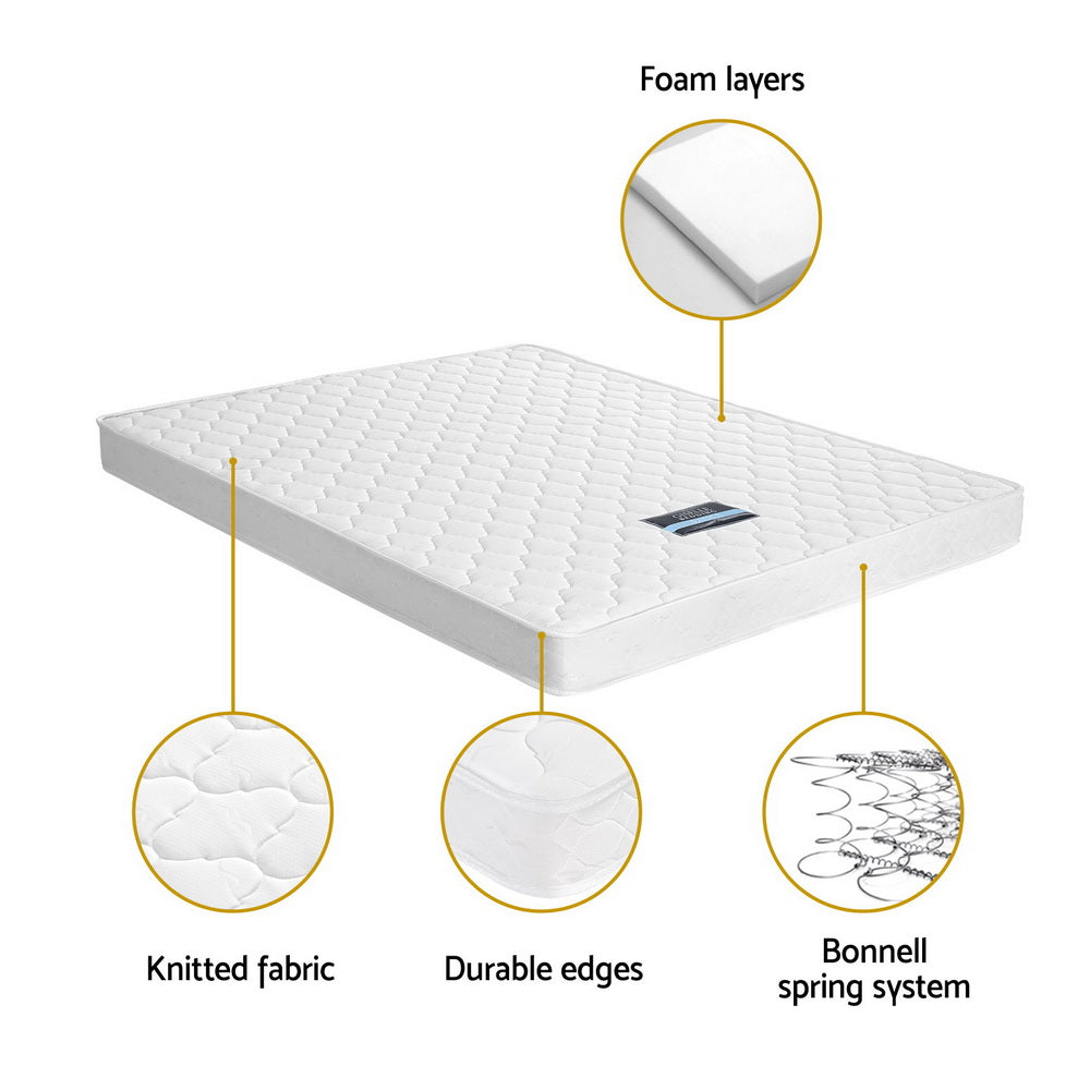 Dawn Pocket Spring Mattress – White – Double