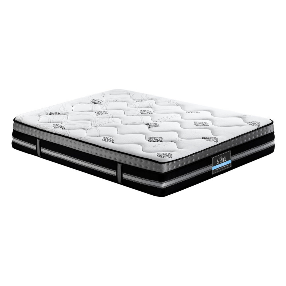 Galaxy Pocket Spring Mattress – White – Double