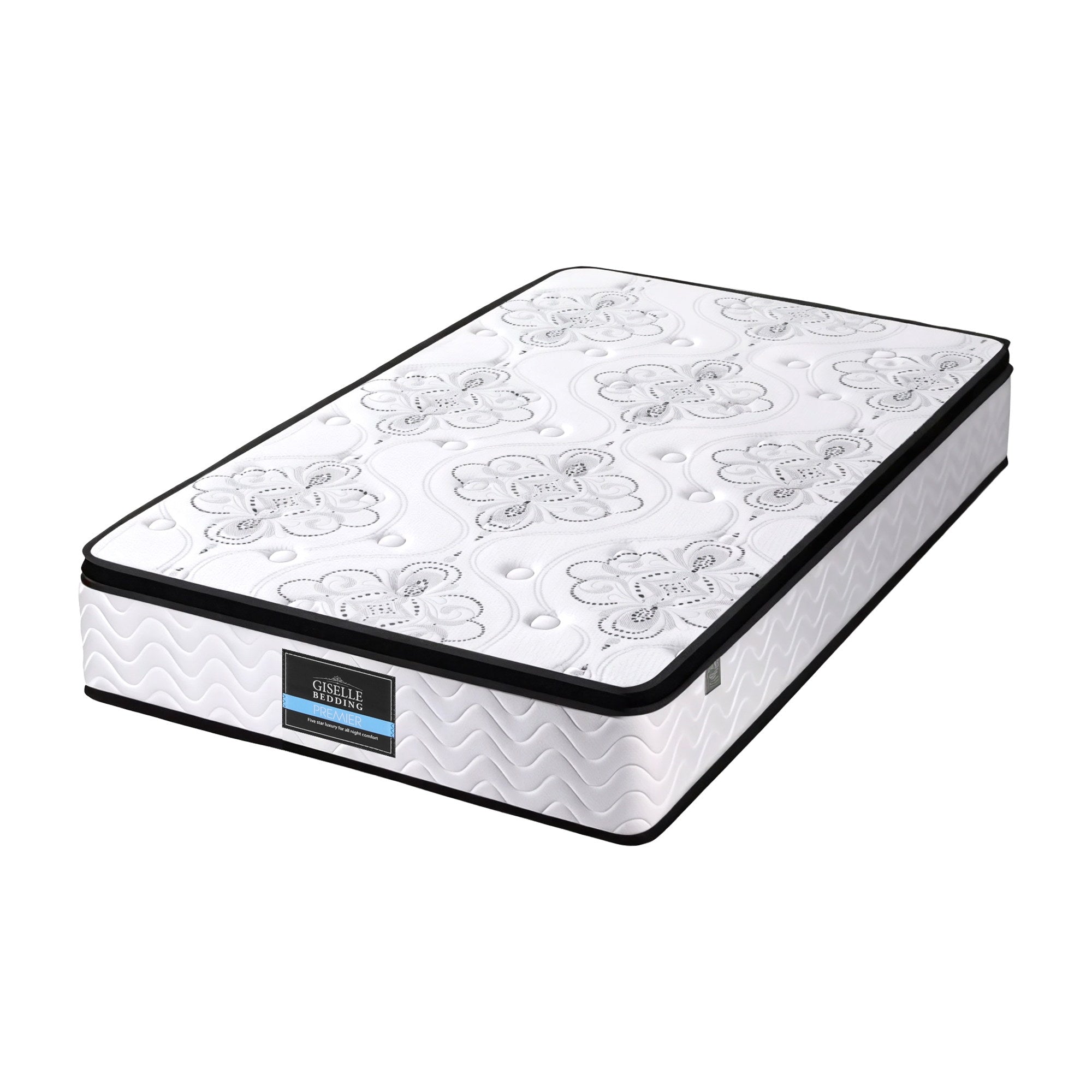 Arlo Mattress 30cm Pocket Spring Euro Top Medium Firm – King Single