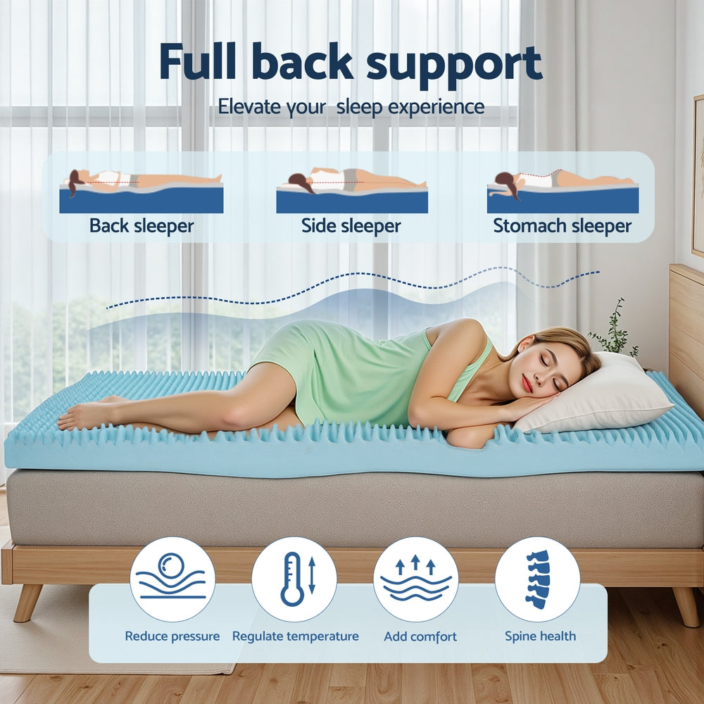 VelvetRest Gel Foam Mattress – Single