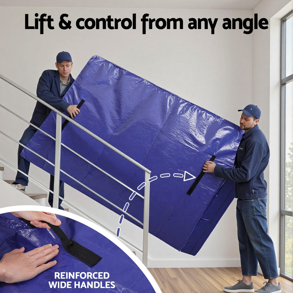Atirss Mattress Storage Bag – Blue – Double