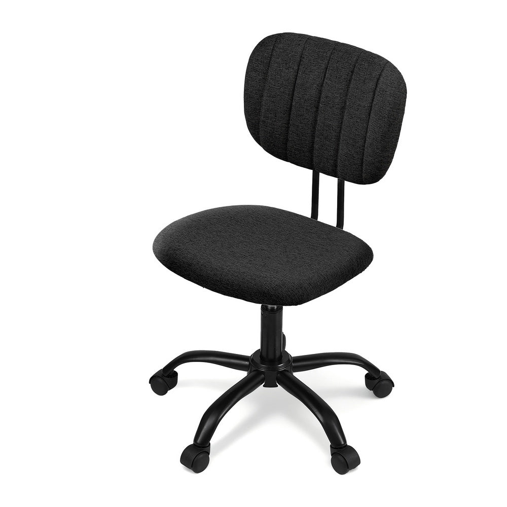 Hudson Armless Office Chair – Black