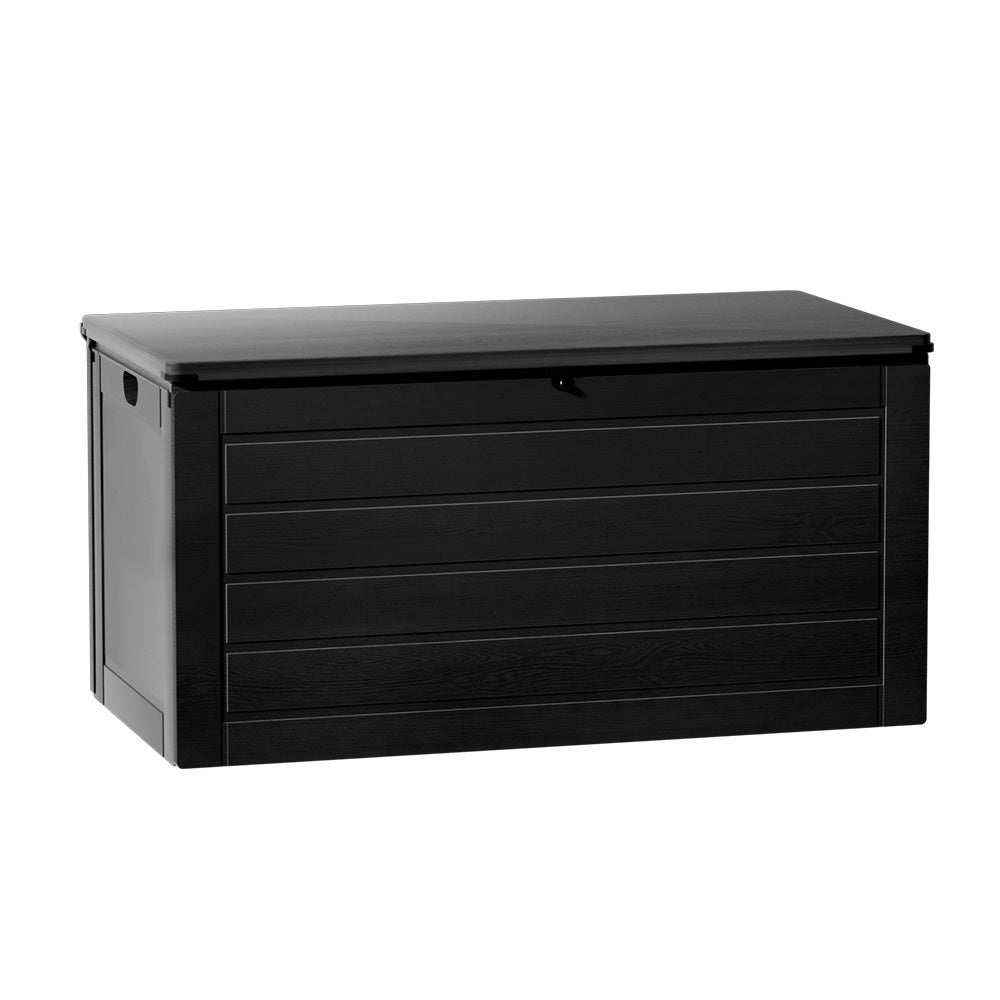 Maxford Outdoor Storage Box – Black – 680L