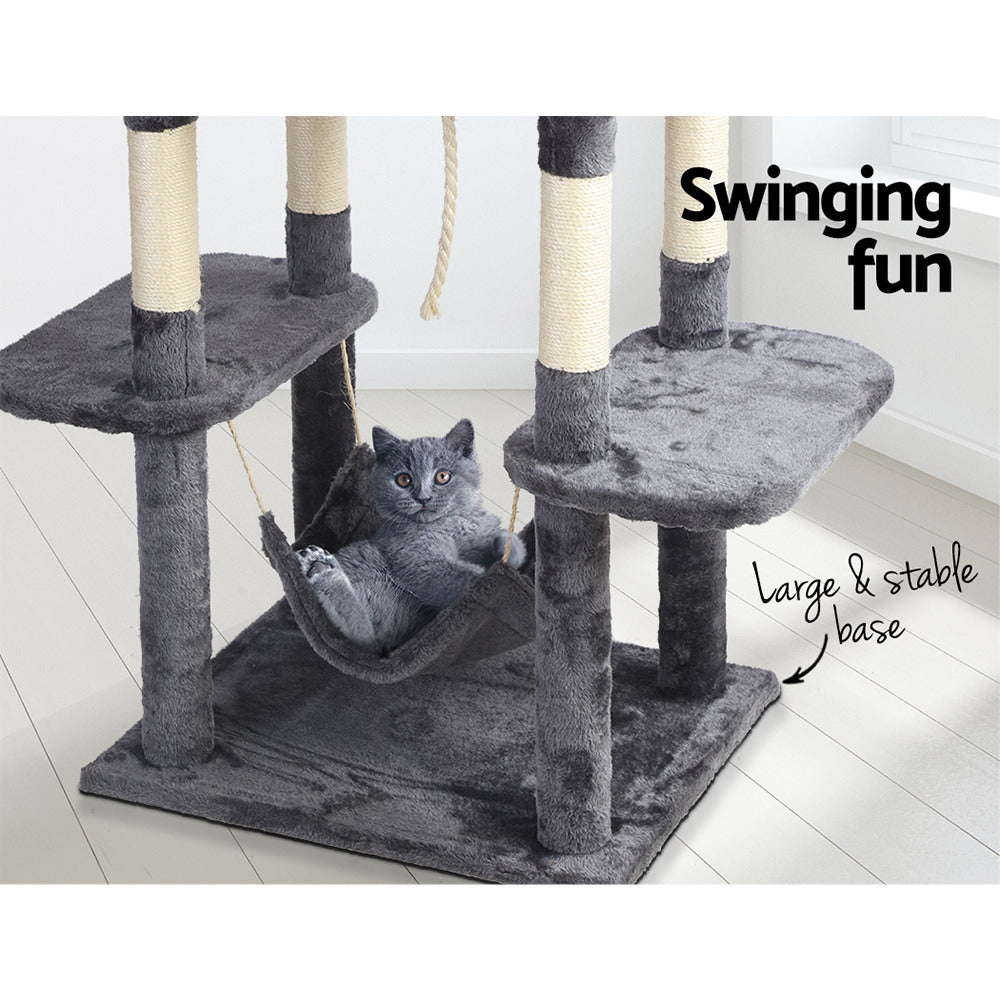 Upton Cat Tree Tower – Grey – 171cm
