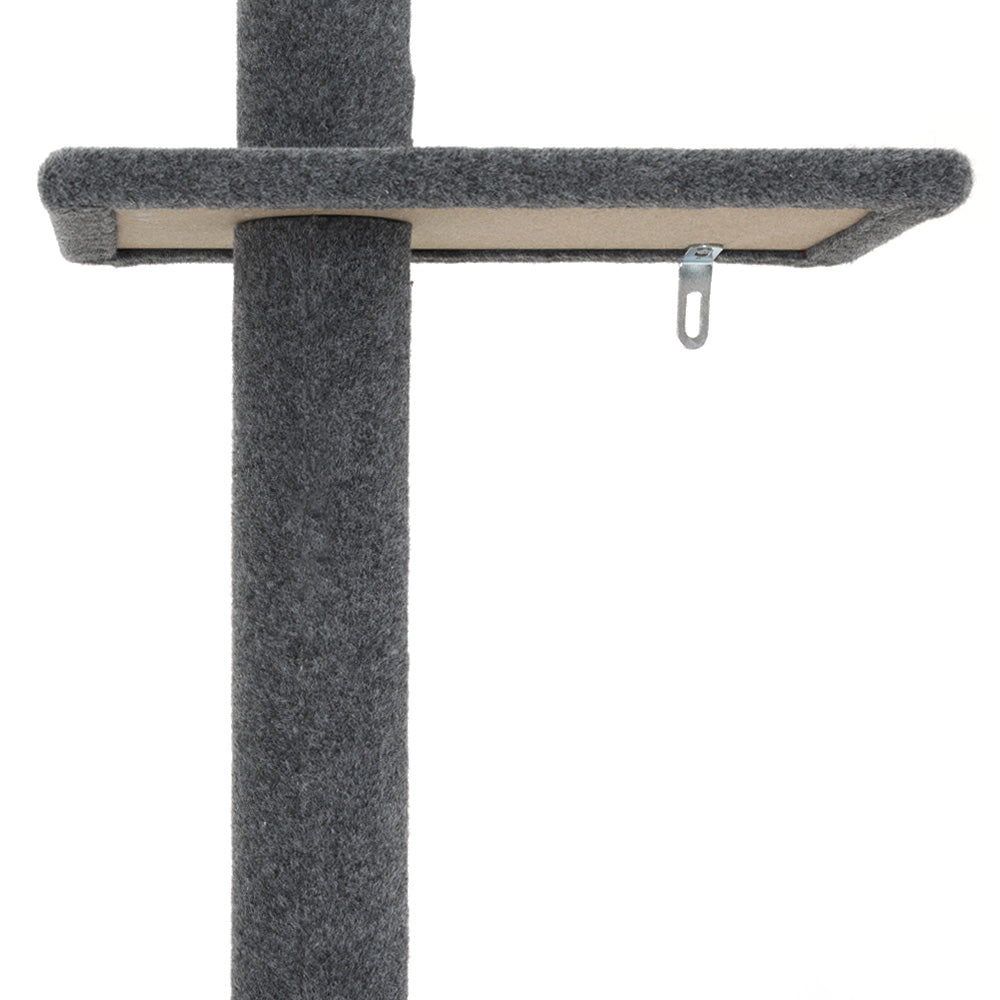 Maxima Floor-to-Ceiling Cat Tree – Grey – 290 cm