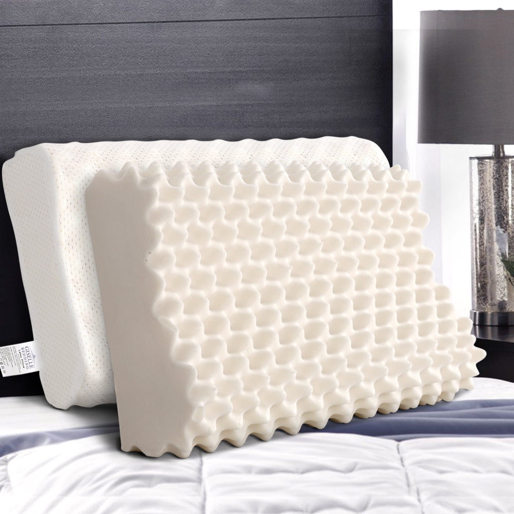 Natural Latex Pillow Twin Pack