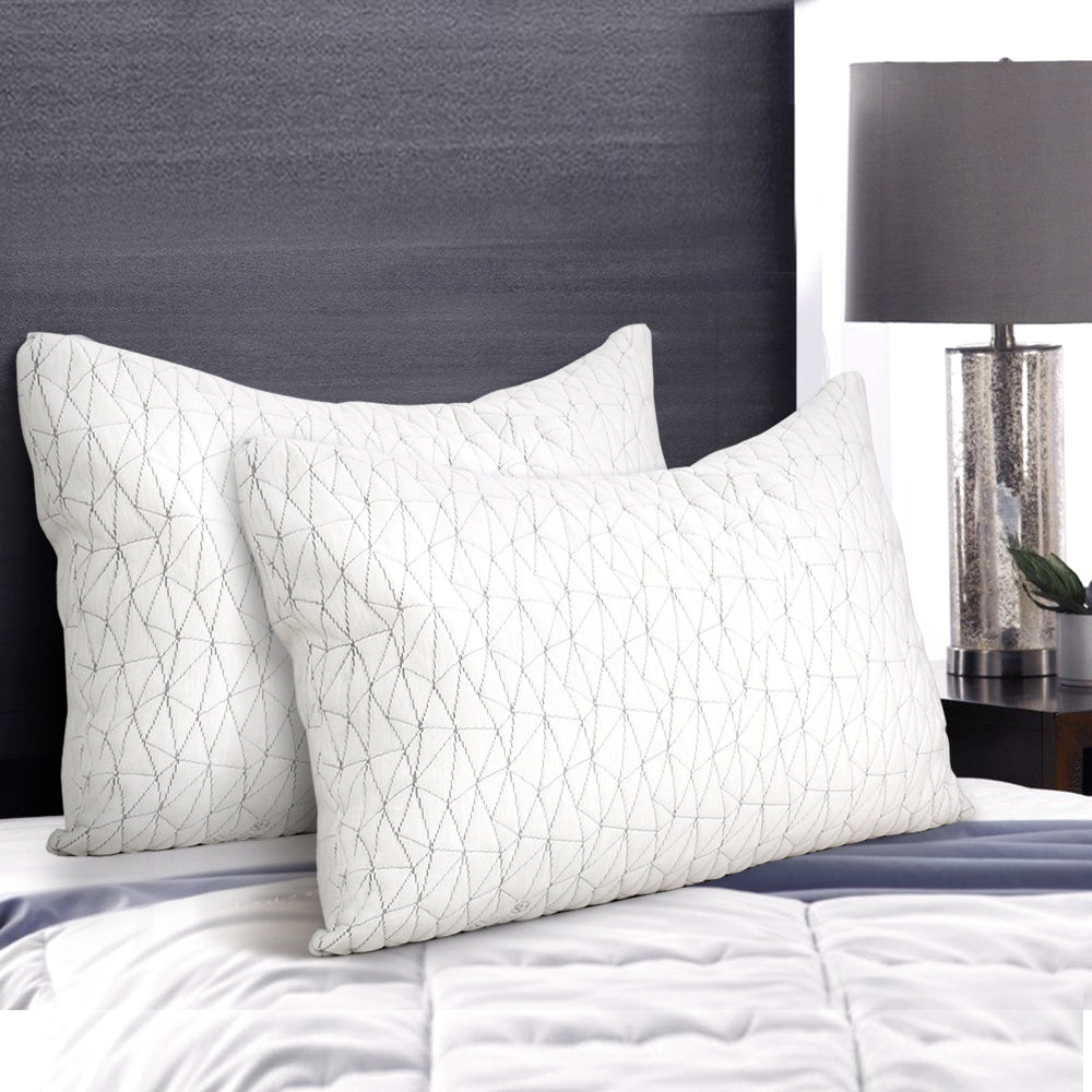 Memory Foam Pillow Twin Pack – King
