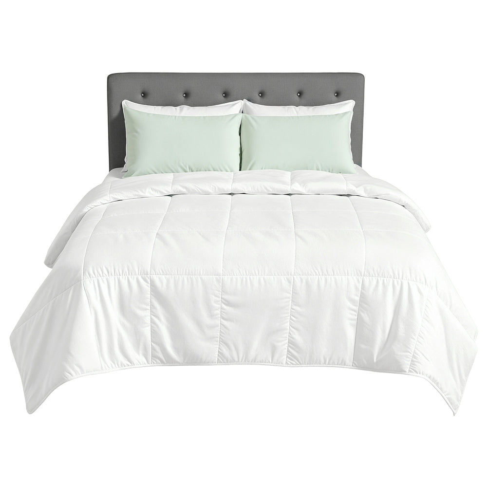 Rowan Bamboo Quilt – White – Double