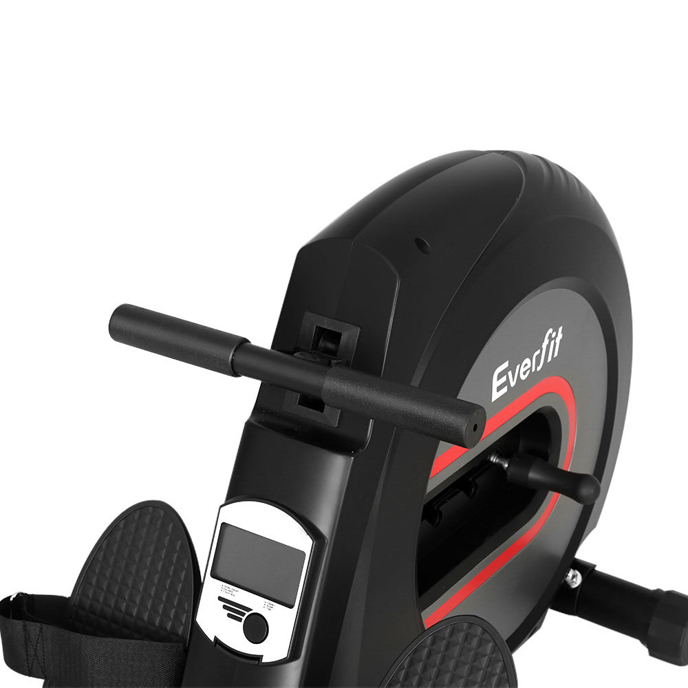 Streamline Elastic Resistance Rowing Machine – Black – 90cm