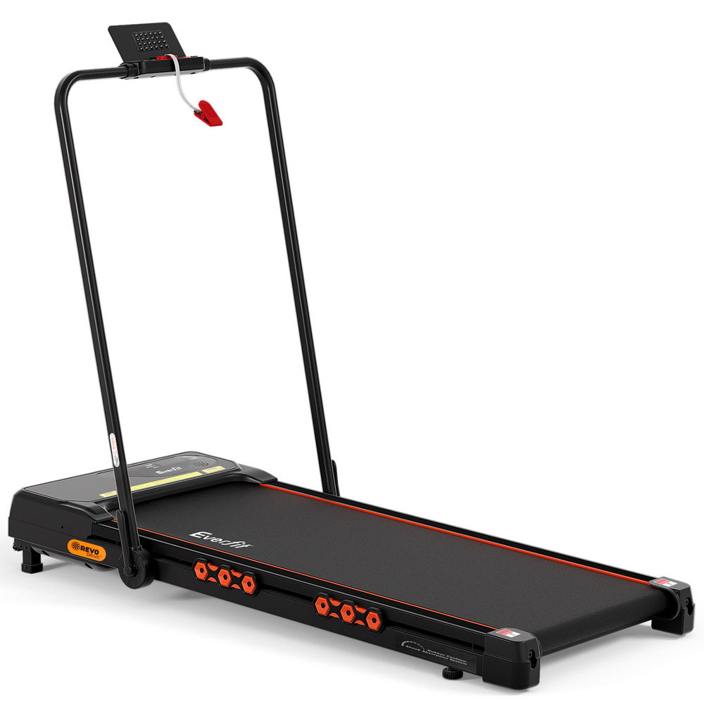 Serano Electric Walking Pad Treadmill with Auto Incline – Black – 41 cm