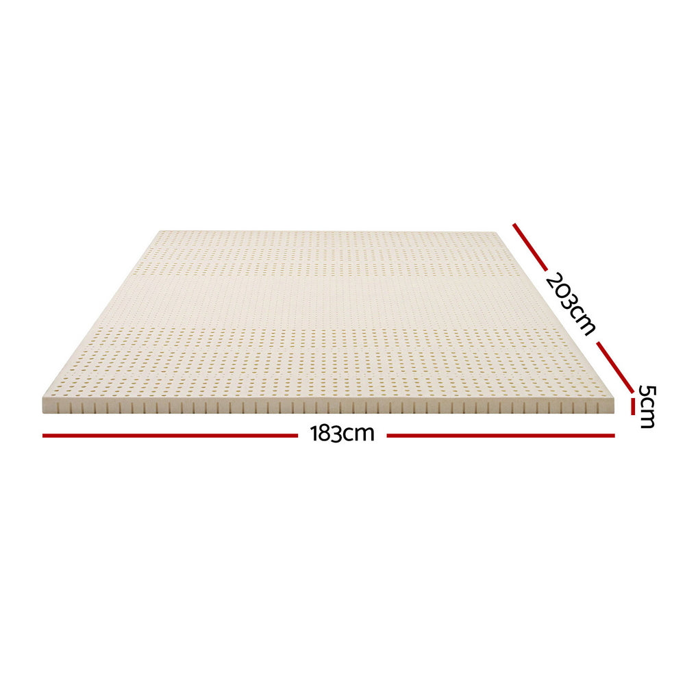 Restoria Latex Mattress Topper – King – 5cm