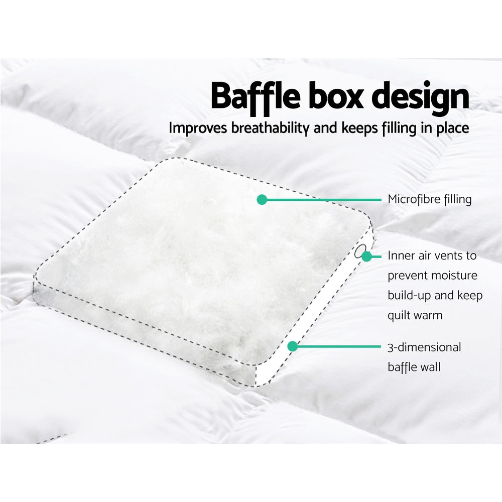 Vesper Soft Mattress – White – Single