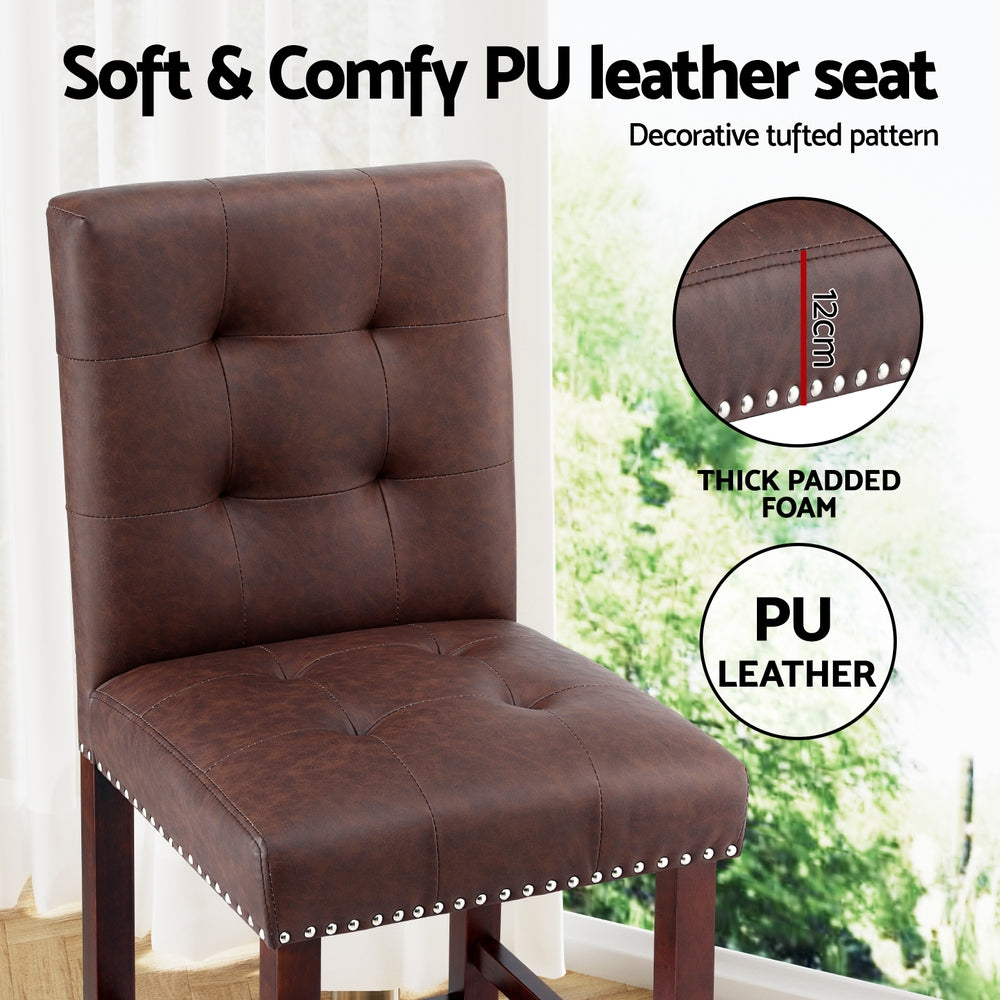 Cove Bar Stools – Brown – Set of 4