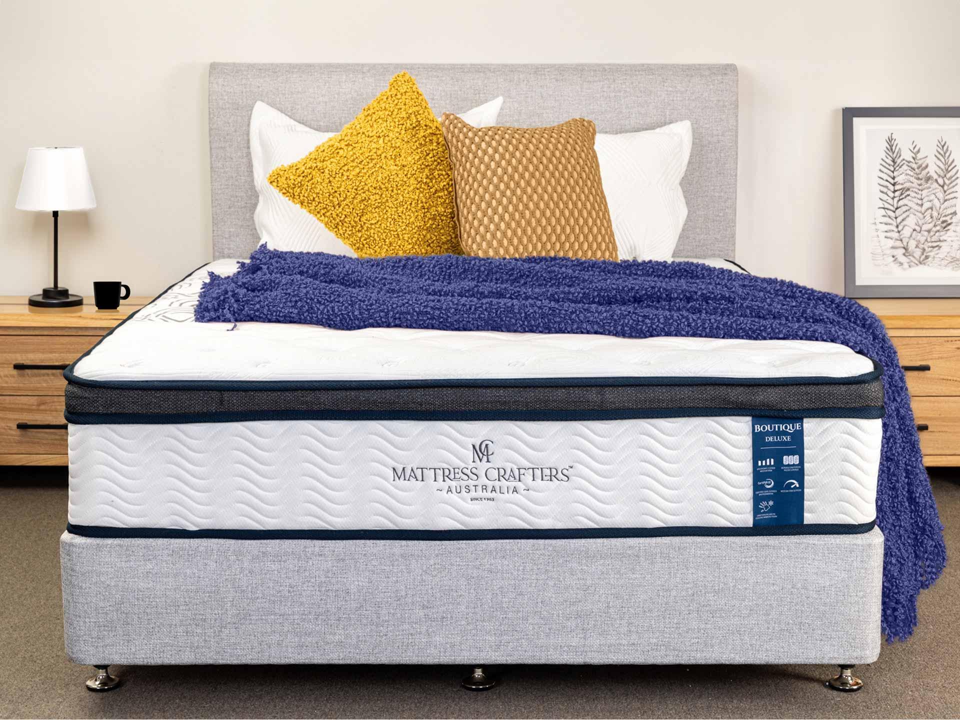 Dreamwave Euro Top Mattress – White – King