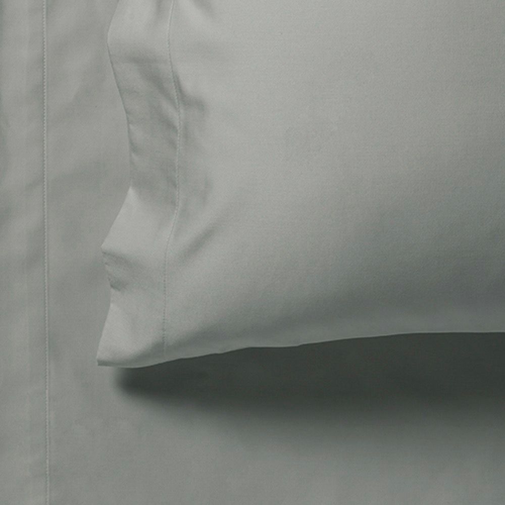 Atlas Ultra Soft Fitted Sheet & 2 Pillowcases Set – Grey – King