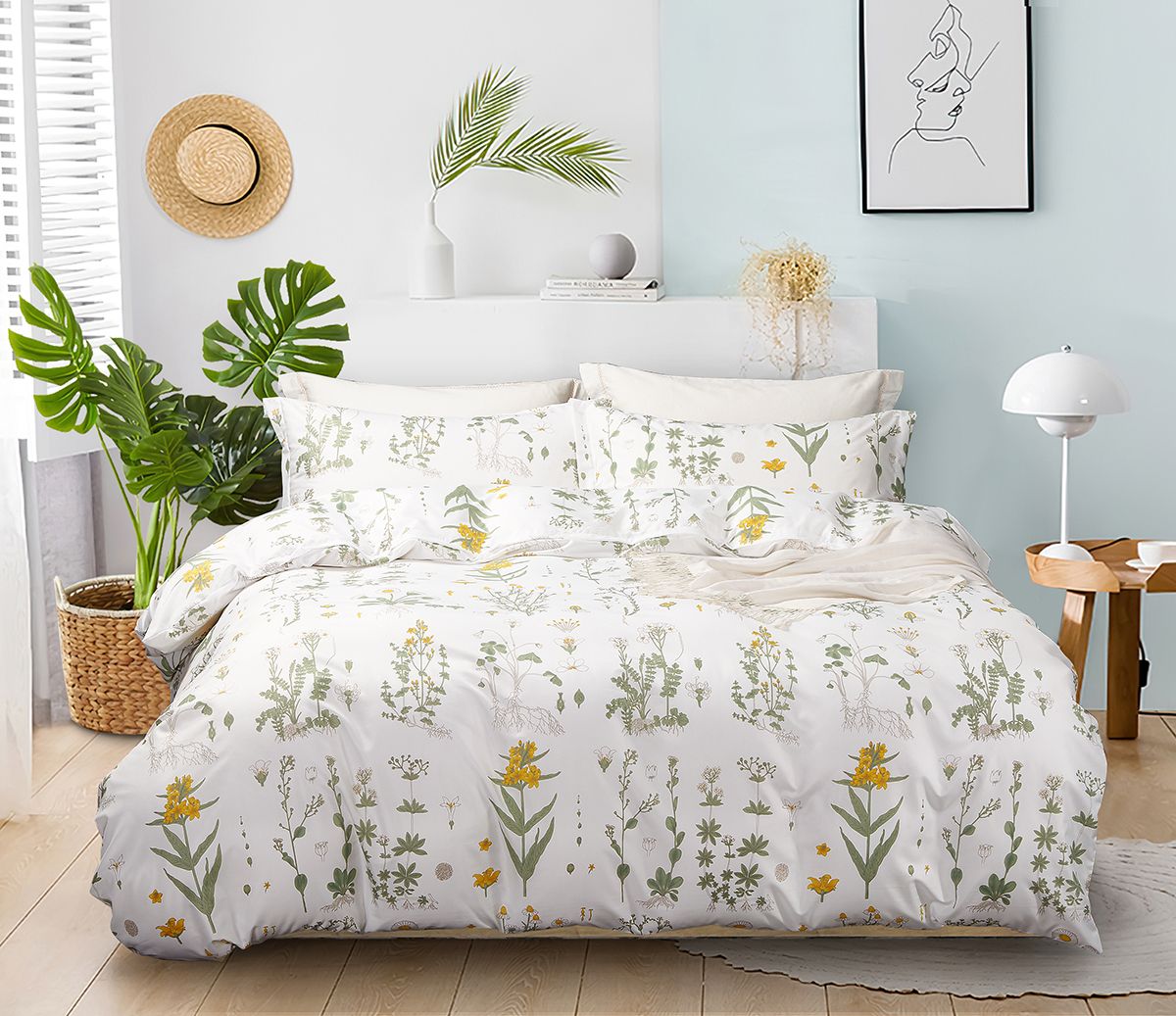 Jasmine Duvet Quilt Cover Set – Queen