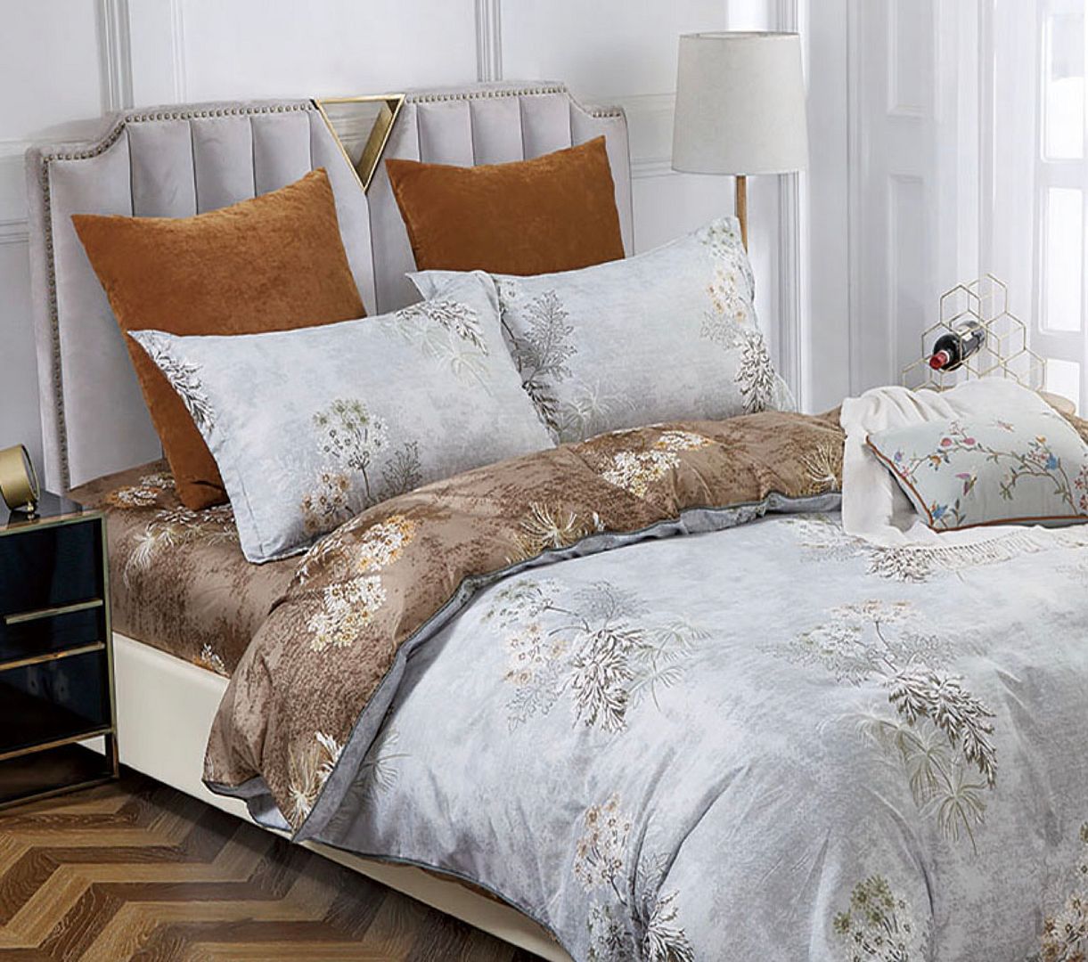 Abbotson Quilt Cover Set – Multi – Super King