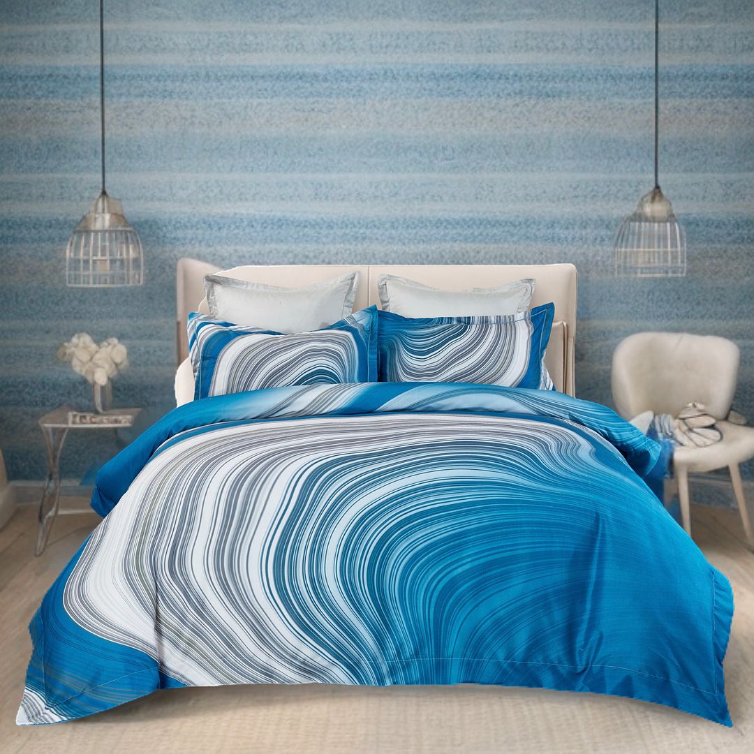 Evienne Quilt Cover Set – Queen