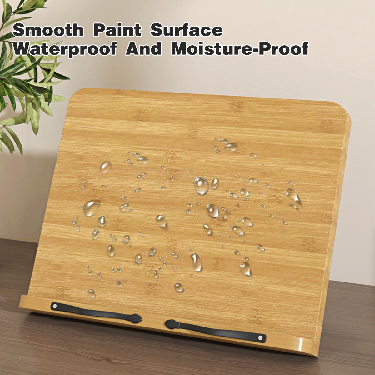 Rowan Wooden Adjustable Reading Stand – Brown / Wood – Small