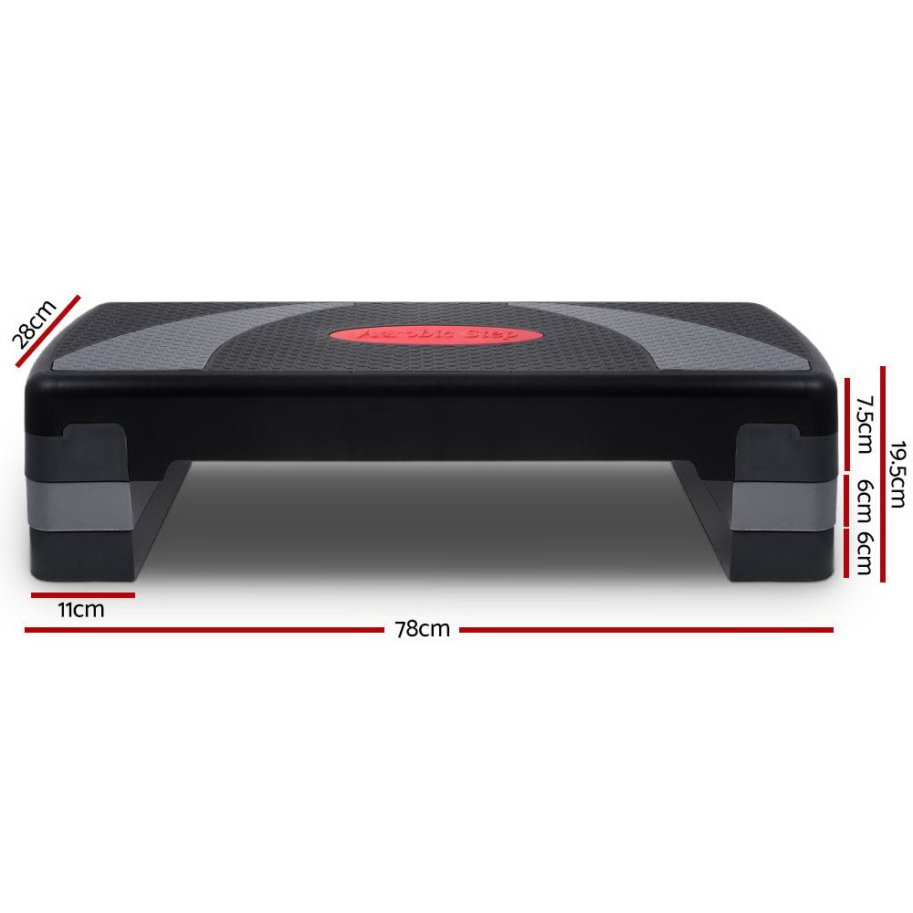 Kairo Aerobic Step Platform – Black – 78 cm