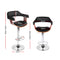 Wooden Bar Stool - Black and Wood