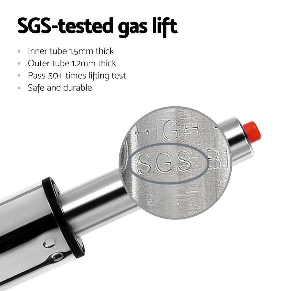 Nova Gas Lift Counter Stools – White – Set of 4