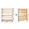 4 Tier Bamboo Slat Shelf - Pine