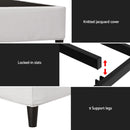 QUEEN Size - Metal Fabric Bed Frame