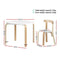 3 PCS Kids Table & Chairs Set