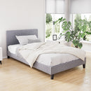 SINGLE Size - Classic Bed Frame - Grey