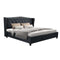 QUEEN Size - French Provincial Bed Frame - Charcoal