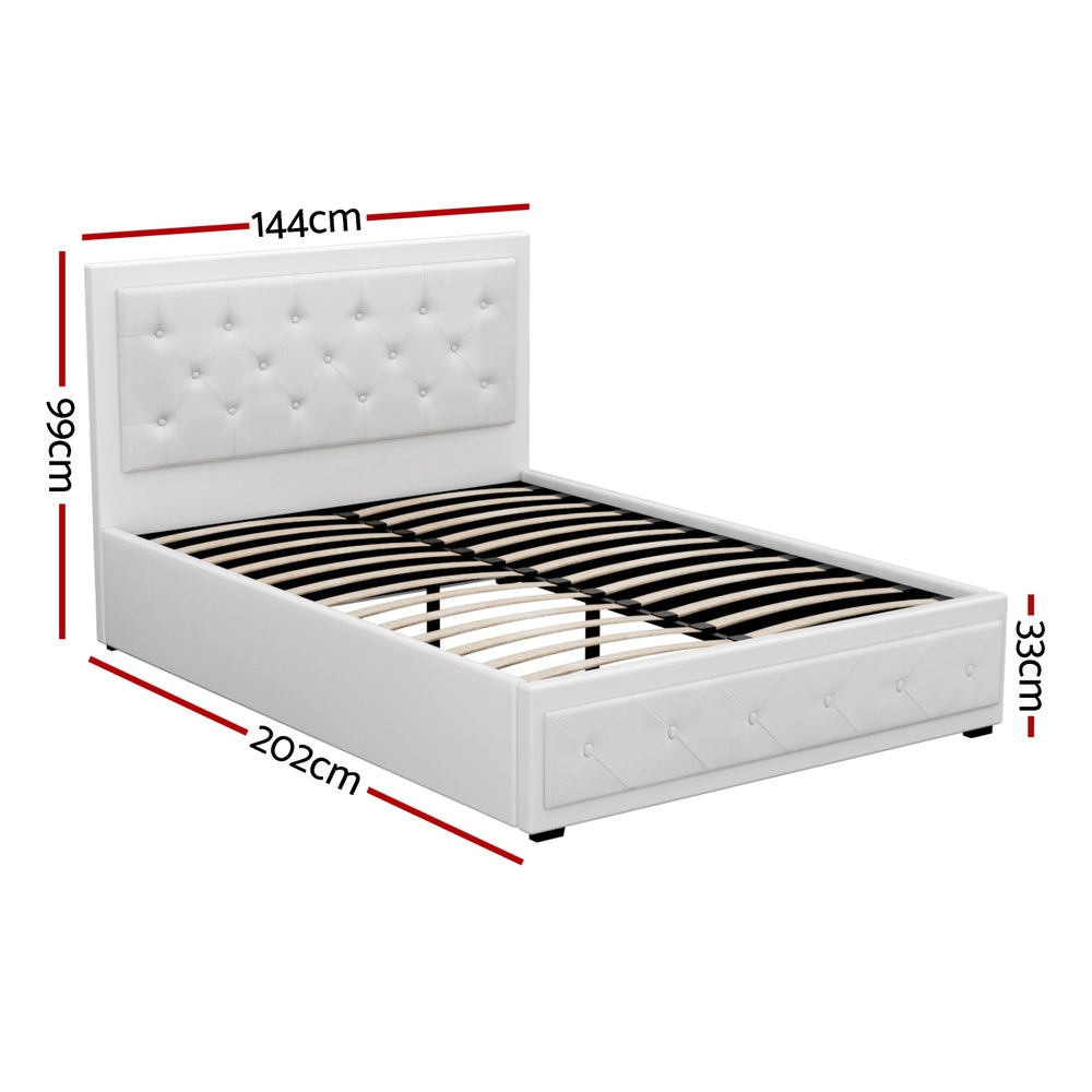 Slumber Memory Foam Mattress – White – Double