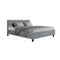 QUEEN Size - Linen Plush Bed - Grey
