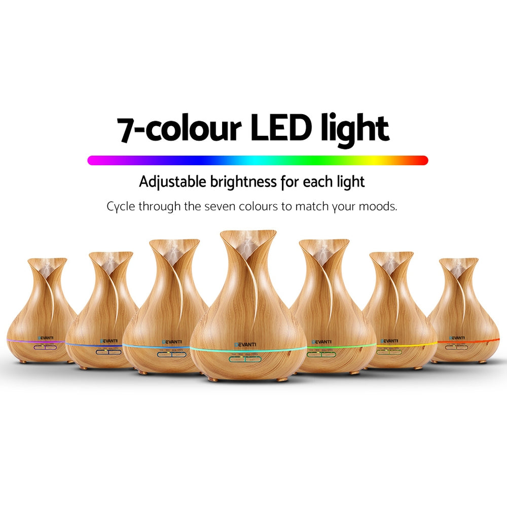 Harmony 4-in-1 Aroma Diffuser – Beige / Cream – 400ml