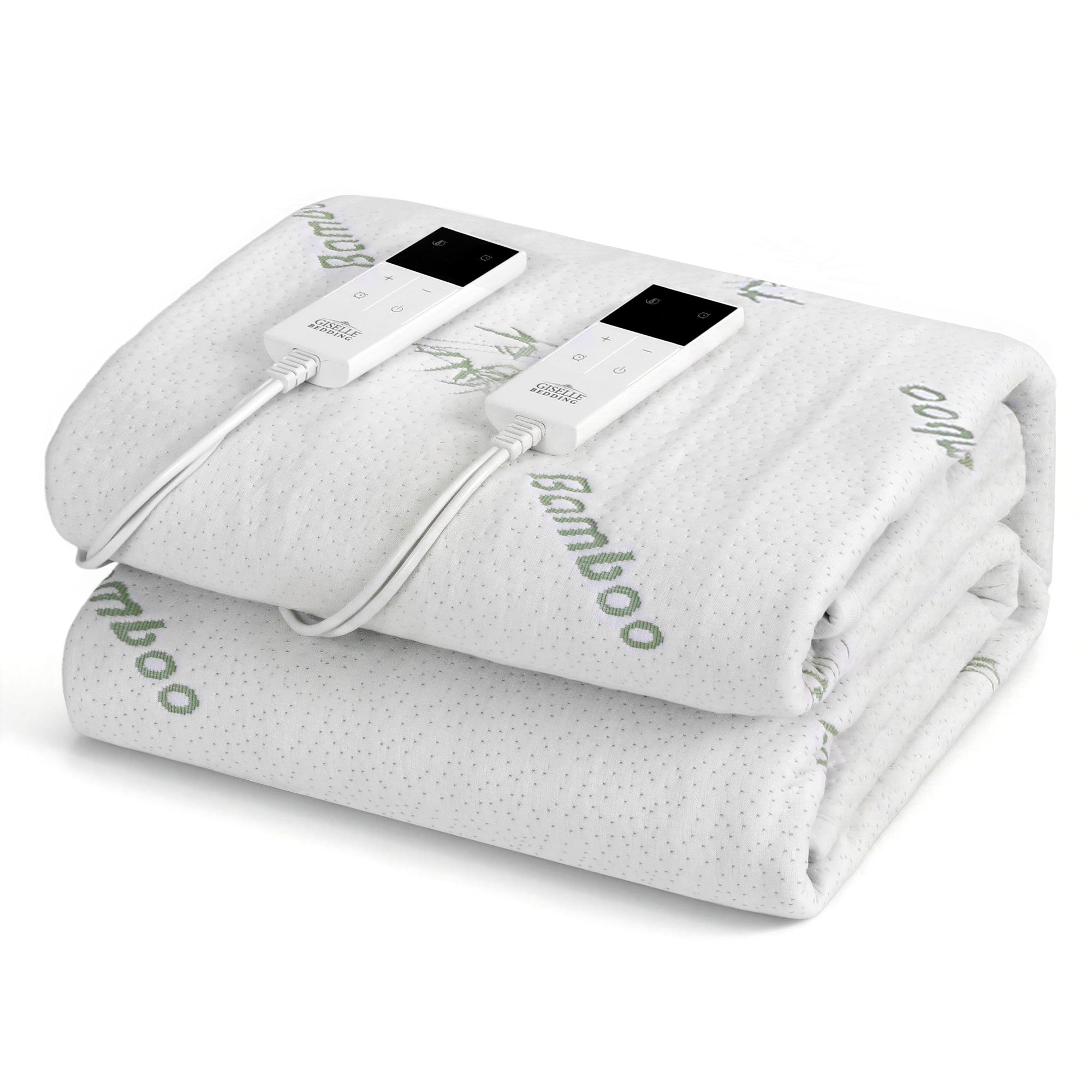Bamboo Electric Blanket – White – King