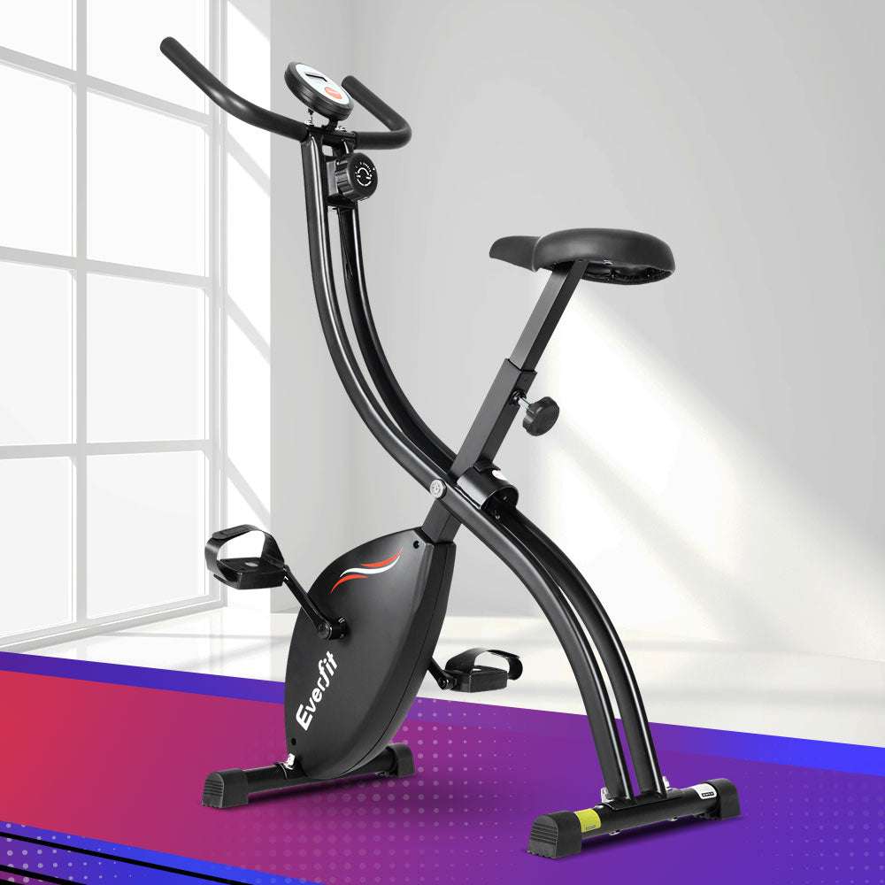 Folding Exercise Bike Magnetic X - Bike Bicycle Indoor Cycling Cardio